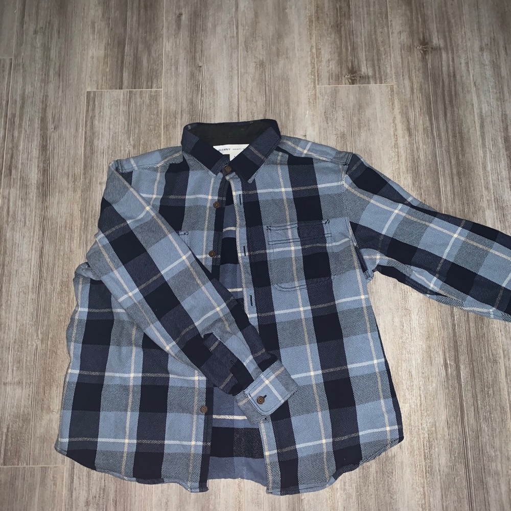 Blue Skater Style Flannel